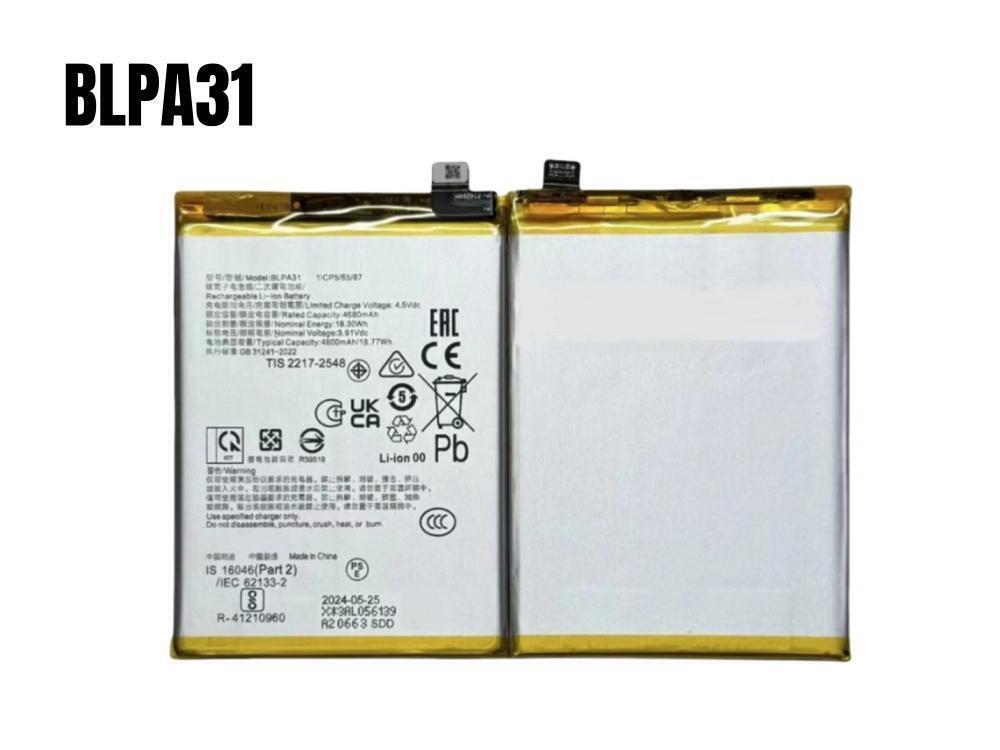 OPPO BLPA31 4680mAh/18.30WH 3.91V Cell Phone Battery for OPPO Reno 11 ...